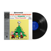 the album cover for Vince Guaraldi Trio - A Charlie Brown Christmas - Original Jazz Classics Series [180g Black tip-on w obi]