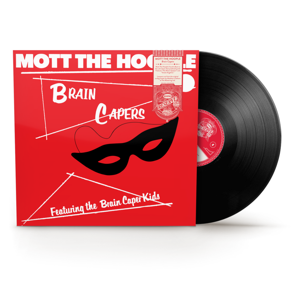 the album cover for Mott The Hoople - Brain Capers [Rhino Reserve, Brick & Mortar Exclusive]