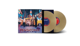 the album cover for Pentatonix - Christmas in the City - Deluxe [Vintage Gold]