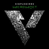 the album cover for Simple Minds - Sacrosanct
