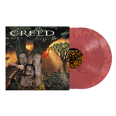 the album cover for Creed - Weathered - Deluxe 25th Anniversary Edition [Indie Exclusive Vinyl Voice Nebula Color]