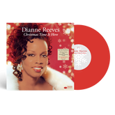 the album cover for Dianne Reeves - Christmas Time Is Here [Red LP]