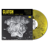 the album cover for Clutch - WASTED LANDS [Indie Exclusive Yellow Black Marble]