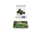 the album cover for Gorillaz - Gorillaz - Brick & Mortar Exclusive [White Cassette with Camouflage Print]