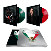the album cover for Rammstein - LIVE IN MEXICO CITY [Color 180g 4 LP 45RPM]