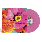 the album cover for Lucinda Williams - Essence - 25th Anniversary [Pink]