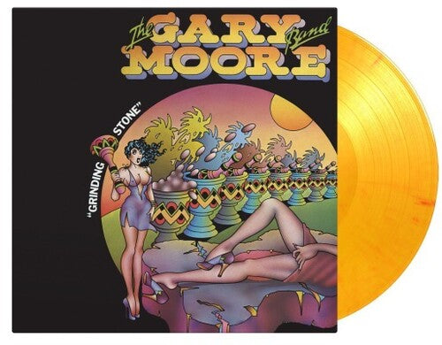 Gary Band Moore - Grinding Stone: 50th Anniversary - Limited 180-Gram Flaming Orange Colored Vinyl LP (Holland - Import, Limited Edition, 180 Gram Vinyl, Colored Vinyl, Orange)
