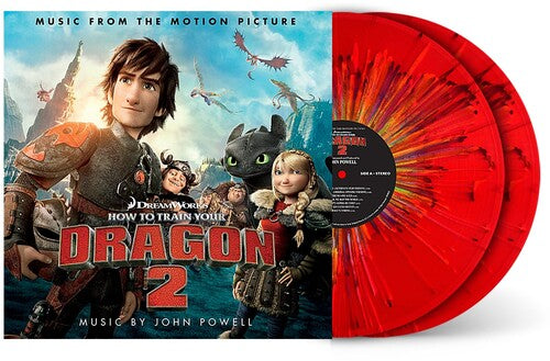 John Powell -  How To Train Your Dragon 2 2LP (RSD Exclusive, Splatter Colored Vinyl)