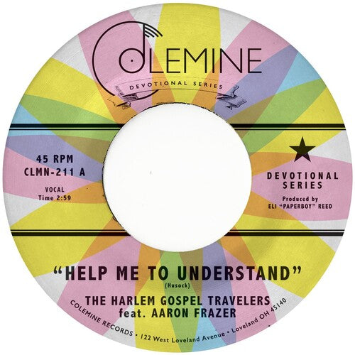 Harlem Gospel Travelers feat. Aaron Frazer -  Help Me To Understand b/ w Look Up! 7"
