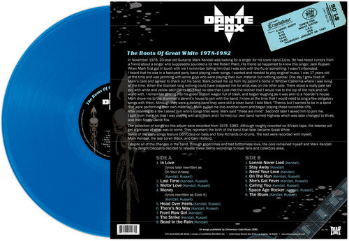 Dante's Fox - Roots Of Great White 1978-1982 - Blue LP (Colored Vinyl, Blue)