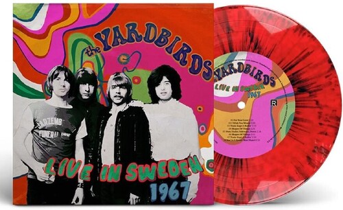 The Yardbirds - Live In Sweden 1967 - 10-inch Splatter Vinyl LP (United Kingdom - Import, 10-Inch Vinyl, Colored Vinyl, Splatter)