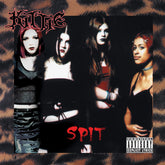 the album cover for Kittie - Spit