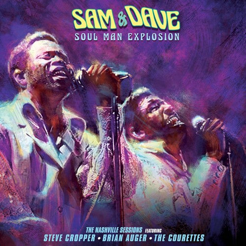 Sam & Dave - Soul Man Explosion LP (Purple Splatter Vinyl)