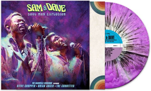 Sam & Dave - Soul Man Explosion LP (Purple Splatter Vinyl)