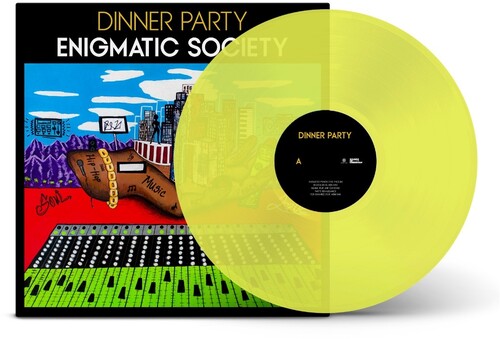 Dinner Party - Enigmatic Society (IEX) Yellow Vinyl Explicit Content] (Parental Advisory Explicit Lyrics, Colored Vinyl, Yellow, Indie Exclusive)