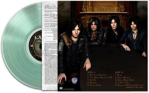 L.A. Guns - Hollywood Forever - Coke Bottle Green LP (Colored Vinyl, Green)