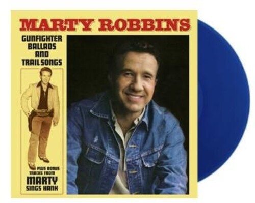 Marty Robbins - Gunfighter Ballads & Trail Songs LP (180g, Transparent Blue Vinyl)