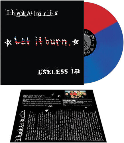Ataris & Useless ID - Let It Burn LP (Colored Vinyl, Red, Blue, Limited Edition, Reissue)