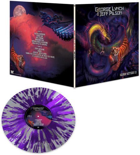 George Lynch - Heavy Hitters Ii - Silver/purple Splatter LP (Colored Vinyl, Splatter, Silver, Purple)