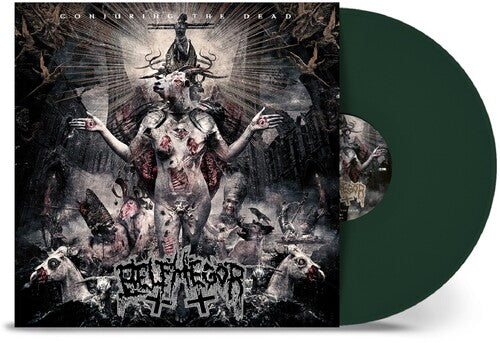 Belphegor - Conjuring The Dead - Dark Green LP (Colored Vinyl, Green)