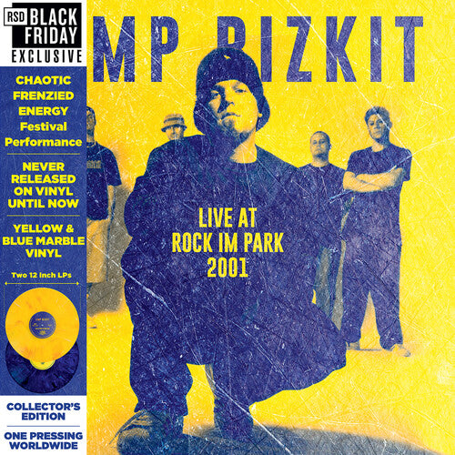 Limp Bizkit - Rock in the Park 2001 2LP (Colored Vinyl, Yellow, Blue, RSD Exclusive)