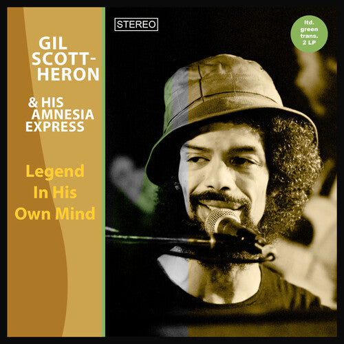 Gil Scott-Heron - Legend In His Own Mind 2LP (Clear And Green Colored Vinyl)
