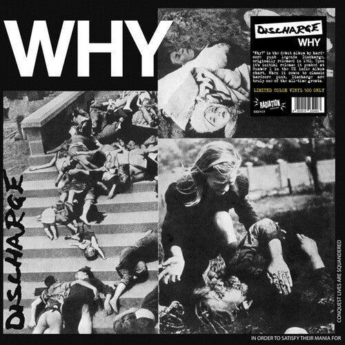 Discharge - Why LP (Red Vinyl)