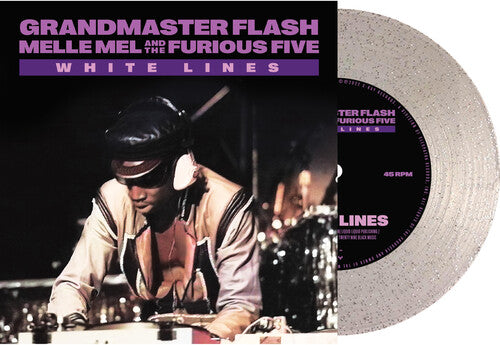 Grandmaster Flash - White Lines 7" (Silver Vinyl)