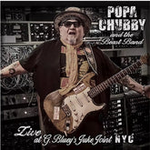 the album cover for Popa Chubby - Popa Chubby And The Beast Band Live At G. Blueys