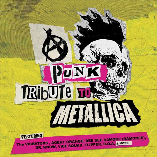 Various Artists - A Punk Tribute To Metallica (Various Artists) LP (Colored Vinyl, Splatter, Yellow, Red)