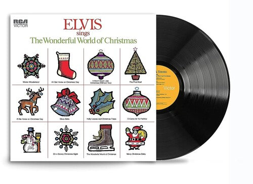 Elvis Presley - Elvis Sings The Wonderful World Of Christmas LP (140 Gram Vinyl)
