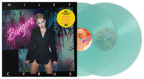 Miley Cyrus - Bangerz: 10th Anniversary - Sea Glass Colored Vinyl 2LP (United Kingdom - Import, Colored Vinyl)