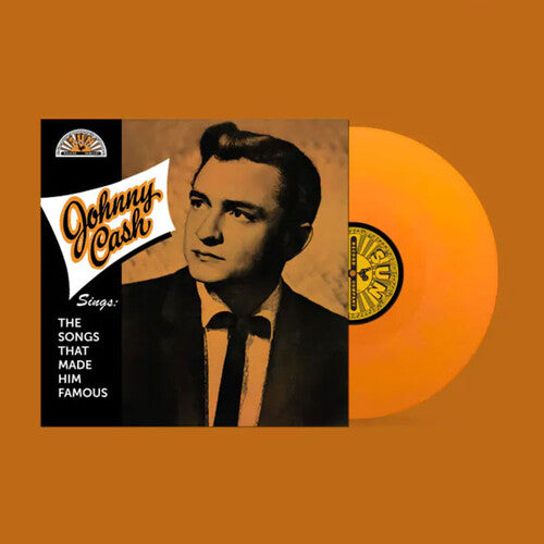 Johnny Cash - Sings The Songs That Made Him Famous LP (Tangerine Colored Vinyl, Remastered)