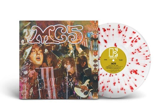 MC5 - Kick Out The Jams LP (Rocktober 2023 Edition, Clear Vinyl, Red, Brick & Mortar Exclusive, Splatter Vinyl)