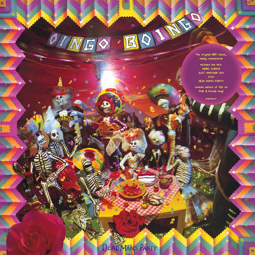 Oingo Boingo - Dead Man's Party LP (Colored Vinyl, Purple, Pink)
