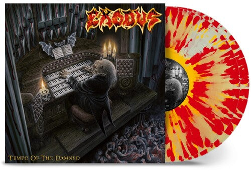Exodus - Tempo of the Damned (20th Anniversary) Natural Yellow Red Splatter 2LP (Colored Vinyl, Gatefold Lp Jacket, Yellow, Red, Splatter)