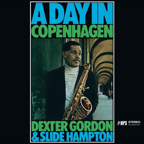 Dexter Gordon - A Day In Copenhagen LP (Colored Vinyl, Blue, RSD Exclusive)