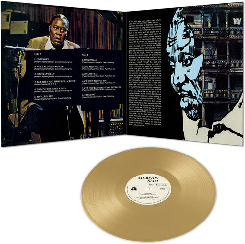 Memphis Slim - Blues Essentials - Gold LP (Colored Vinyl, Gold, Limited Edition, Gatefold Lp Jacket)
