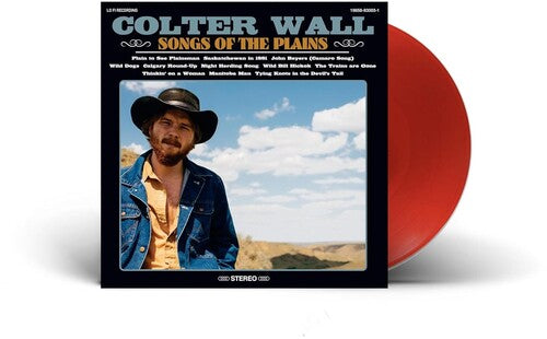 Colter Wall - Songs Of The Plains LP (Red Colored Vinyl)(Red Colored Vinyl)