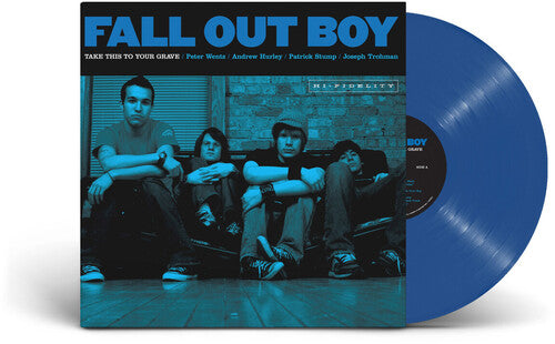 Fall Out Boy - Take This To Your Grave LP (Colored Vinyl, Blue, Anniversary Edition)(Preorder: Ships December 15, 2023)