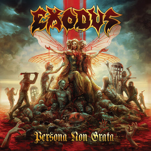 Exodus - Persona Non Grata - Clear Gold Black Turquoise Splatter 2LP (Colored Vinyl, Clear Vinyl, Black, Gatefold Lp Jacket)