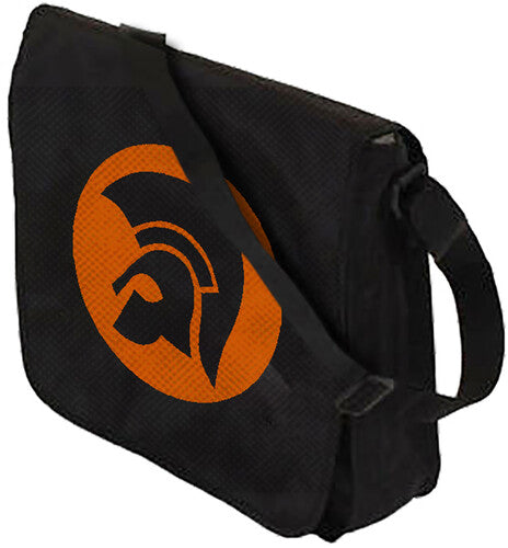 Trojan Helmet Flaptop Messenger Record Bag