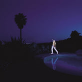 the album cover for Lewis OfMan - Cristal Medium Blue