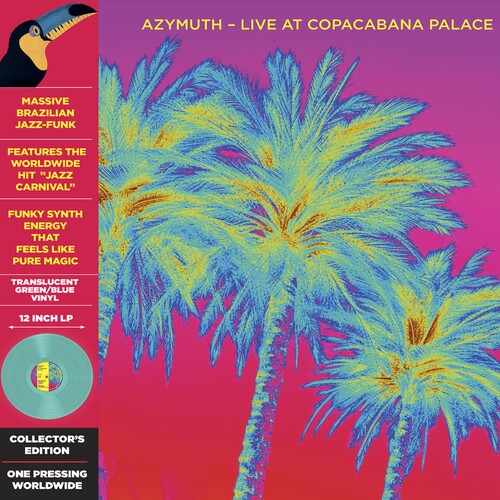 Azymuth - Live at Copacabana Palace (Colored Vinyl, Deluxe Edition, Green, Blue, Remastered) LP