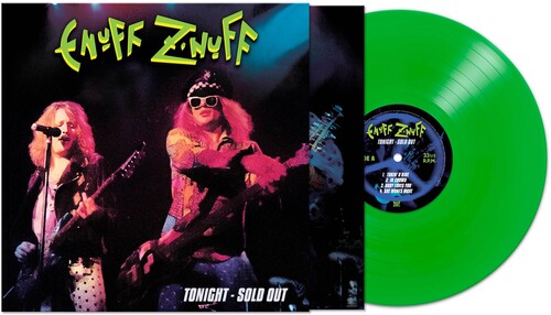 Enuff Z'nuff - Tonight - Sold Out - Green LP (Colored Vinyl, Green)