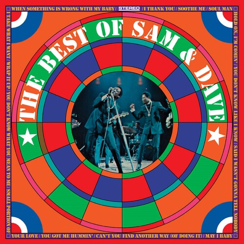 Sam & Dave - The Best Of Sam & Dave LP (180 Gram Vinyl, Clear And Red Colored Vinyl)