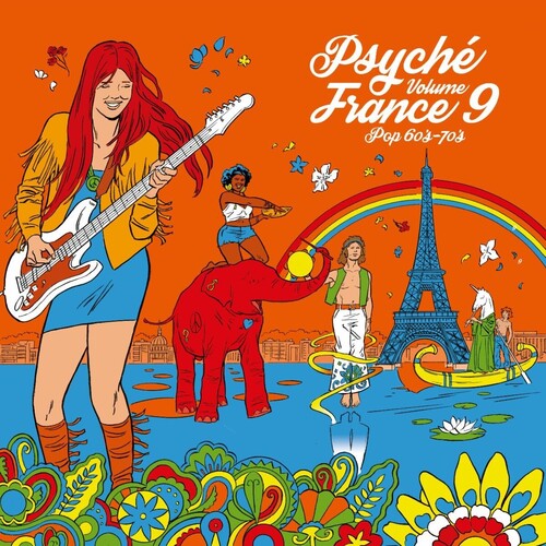 V/A - Psyche France vol. 9 LP (RSD 2024 Exclusive, 140g)