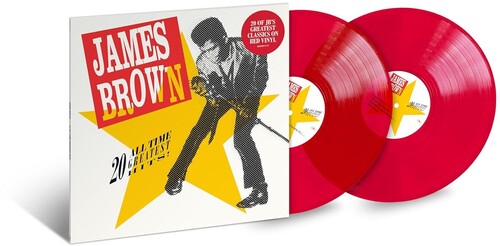 James Brown - James Brown 20 All-Time Greatest Hits! 2LP (Red Colored Vinyl)