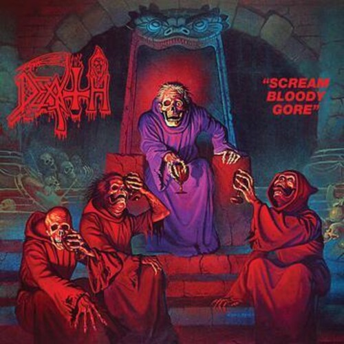Death - Scream Bloody Gore LP (Colored Vinyl, Violet, White, Red, Splatter)