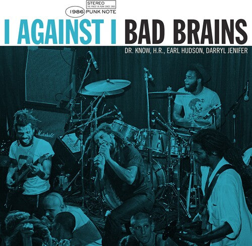 Bad Brains - I Against I LP (Punk Note Edition, Reissue)(Preorder: Ships July 26, 2024)